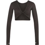 adidas Primelift Workout Snake Twist Damen Longsleeve ( Dunkelbraun M)