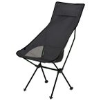 Basic Nature - Travelchair Ultralight High Rest - Campingstuhl Gr 89 x 57 x 103 