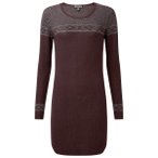 Sherpa - Women's Maya Texture Dress - Kleid Gr L braun
