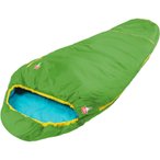 Grüezi Bag Kids Grow Colorful - Schlafsack für Kinder links gecko green