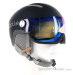 Bollé Eco V-Atmos Skihelm mit Visier-Schwarz-59-62