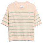 ARMEDANGELS - Women's Stripe Linen Blend Sweater - Pullover Gr XS beige