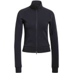 ADIDAS Damen Rolli Soft Lux Trainingsjacke, schmal geschnitten, Größe S in Sch