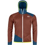 ORTOVOX Herren Funktionsjacke SW COL BECCHEI HYBRID JKT M, Größe L in Orange