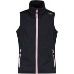CMP Kinder Softshell Weste (Größe 98, schwarz)