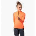 ODLO Damen Midlayer 1/2 zip AXALP CERAMIW, Größe XL in Pink