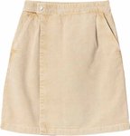 Carhartt WIP - Rock aus Bio-Baumwolle - Emery Skirt W Dusty H Brown für Damen a