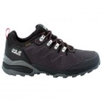 Jack Wolfskin - Women's Refugio Texapore Low - Multisportschuhe 38 grau/schwarz