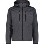 CMP Zip   Herren  Softshelljacke grau Größe 4XL Trekking  Wasserabweisend Wass