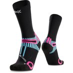 X-Bionic X-Socks Hike Perform Crew   Wandersocken grau Größe 35  Camping  Elas