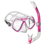 Mares - Women's Combo Ridley - Schnorchelset rosa/ clear