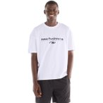 New Balance Trackside Herren T-Shirt ( Weiß L)