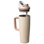 Owala - Freesip Tumbler 890 ml - Isolierflasche Gr 890 ml beige