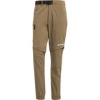 adidas Terrex Utilitas Zip Off Hose Herren  Zip-Hosen oliv Größe XS Trekking  