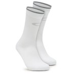 Oakley - Cadence Socks 2.0 - Radsocken 35-38 weiß/grau