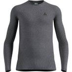 ODLO Herren Unterhemd BL TOP Crew neck l/s PERFORMAN, Größe L in Grau