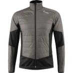 LÖFFLER Herren Funktionsjacke M HYBRIDJACKET ATHLETICO PL60, Größe 56 in Grau
