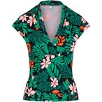 Blutsgeschwister Mon Cher Cache-cœur  Damen  T-Shirts gruen Größe L Lifestyle