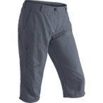MAIER SPORTS Damen Caprihose Neckar, Größe 48 in Grau