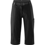 GONSO Damen Sporthose Ruth 3/4 Da-Bikehose-3/4, Größe 48 in Schwarz