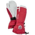 Hestra - Army Leather Heli Ski 3 Finger - Handschuhe Gr 8 rot