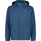 CMP  Button Rain  Herren  Regenjacke blau Größe S Trekking  Klein verpackbar W
