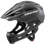 CRATONI Freeride Fahrradhelm C-Maniac, Größe 54-58 in Schwarz
