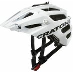 CRATONI MTB Fahrradhelm AllTrack weiß, Größe 54-58 in Weiß