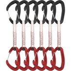 DMM Alpha Wire Expressset 6er Pack  Express-Sets rot Größe 25CM Alpinklettern 