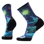 Smartwool Trail Run Targeted Cushion Treeline  Herren  Laufsocken blau Größe 4