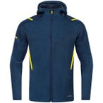 JAKO Herren Freizeitjacke Challenge mit Kapuze, Größe L in Blau
