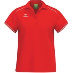 ERIMA Damen Polo CMPT Poloshirt, Größe 40 in Rot