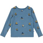 Finkid Juhannus Sun  Kinder  Longsleeves blau Größe 130  Lifestyle  Hautfreund