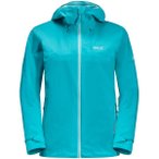 JACK WOLFSKIN Damen Funktionsjacke HIGHEST PEAK 2.5L W, Größe S in Braun
