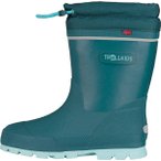 TROLLKIDS Kids Isfjord Thermo Winter Rubber Boot XT, Größe 25 in Blau
