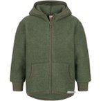 Engel Kinder Kapuzen Jacke (Größe 140, oliv)
