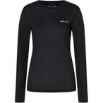Super.Natural Alarm Running  Damen  Longsleeves Merino schwarz Größe L Trekkin