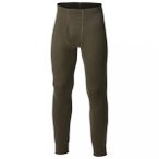 Woolpower - Long Johns With Fly 400 - Merinounterwäsche Gr M oliv