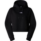 THE NORTH FACE Damen Kapuzensweat W ESSENTIAL CROP HOODIE, Größe L in Schwarz
