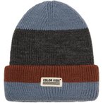 Color Kids Wool & Contrast  Kinder  Mützen & Beanies blau Größe 50 Lifestyle 