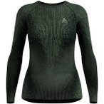 ODLO Damen Unterhemd BL TOP crew neck l/s BLACKCOMB, Größe S in Schwarz