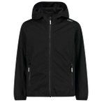 CMP - Girl's Jacket Fix Hood Light Softshell - Softshelljacke Gr 104 schwarz