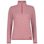 CMP - Women's Printed Sweat 36L1656 - Fleecepullover Gr 48 rosa