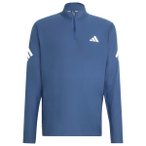 adidas - AD365 Running Iconic Half Zip - Laufshirt Gr S blau