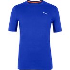 Salewa Cristallo Warm Alpine Merino Herren T-Shirt ( Kornblau 48 Größe,)