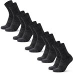 DANISH ENDURANCE Socken Light Hiking Crew, Größe 43-47 in Grau