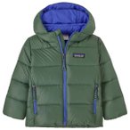 Patagonia - Baby's Hi-Loft Down Sweater Hoody - Daunenjacke Gr 12-18 Months oliv