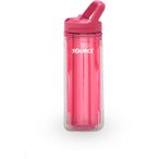 Source Eco Tritan Double Wall Trinkflasche  Trinkflaschen pink Größe 0,6L Camp