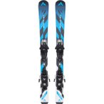 McKINLEY Kinder Ski Ki.-Ski-Set TEAM 7 I JT + Systembindung, Größe 150 in Blau