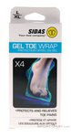 Sidas Gel Toe Wrap Zubehör-Blau-L-XL